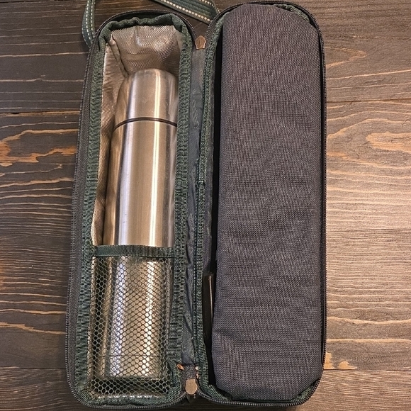 Stainless Steel Travel Thermos Set - Picture 3 of 5